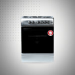 CUISINIÈRE ORIENT AVEC TOURNE BROCHE 4 FEUX 60CM INOX