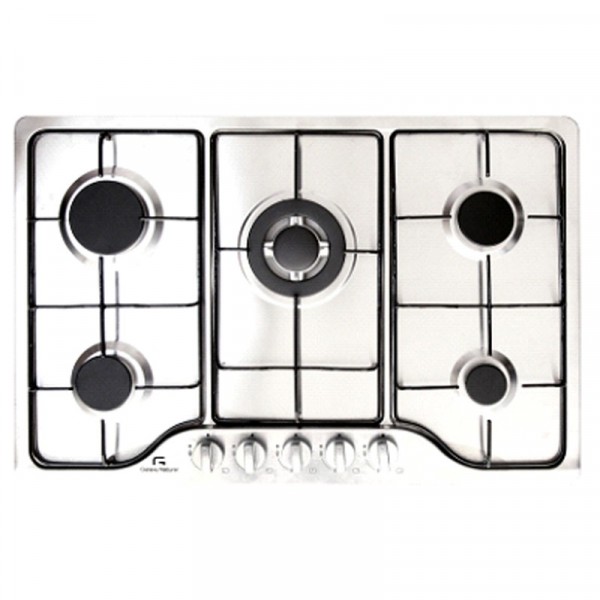 PLAQUE DE CUISSON GALAXY NATUREL 5 FEUX INOX Kamoun home