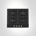 PLAQUE DE CUISSON FOCUS 4 FEUX 60 CM NOIR