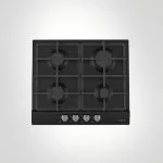 PLAQUE DE CUISSON FOCUS 4 FEUX 60 CM NOIR