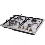 PLAQUE DE CUISSON GALAXY NATUREL 4 FEUX INOX