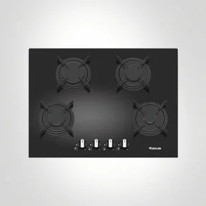 PLAQUE DE CUISSON FOCUS 4FEUX NOIR