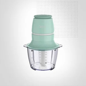 hhhhhh MINI HACHOIR MIDEA 400W BLEU PASTEL – Image 1