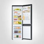 RÉFRIGÉRATEUR SAMSUNG COMBINÉ NOFROST 340 L NOIR – Image 2