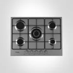 PLAQUE NARDI 5FEUX FONTE 70CM INOX