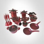 SERVICE GRANIT AETERNUM 35 PIECES ROUGE