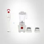 PACK MOULINEX BLENDER LM2421EG 400W + MIXEUR DD1001EG 350W