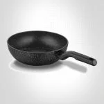 POELE A WOK KORKMAZ ORNELLA NOIR