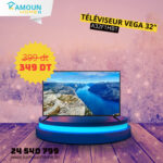 TÉLÉVISEUR VEGA 32"