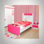 CHE15RS000 CHAMBRE ENFANT ALICE ROSE MAGENTA