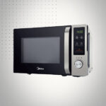 micro onde midea noir