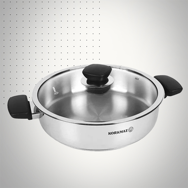 SHALLOW PAN KAPPA 24CM INOX