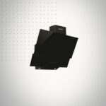 Hotte Aspirante NEWSTAR 60cm en verre Noir (3000N)