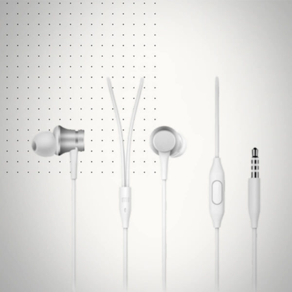 Xiaomi  Ecouteurs Intra-auriculaires Mi In-Ear Basic (silver)