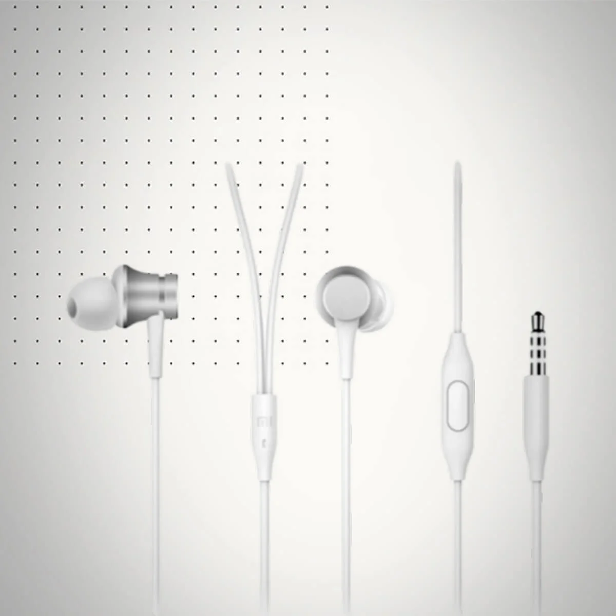 ECOUTEURS BASIC XIAOMI SILVER (1) ECOUTEURS BASIC XIAOMI SILVER