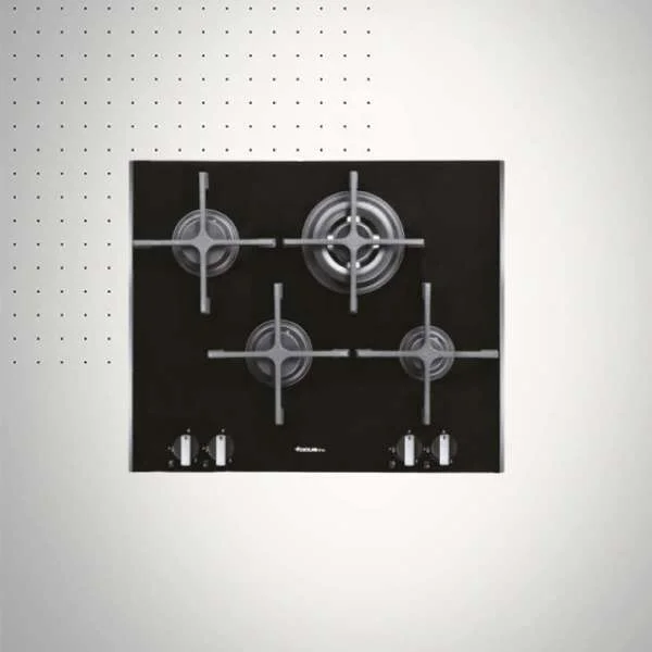 Plaque de Cuisson FOCUS SOFT 60 4 Feux 60Cm Noir