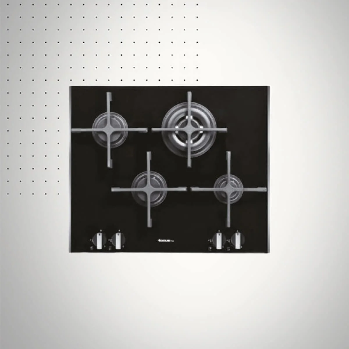 Plaque de Cuisson FOCUS SOFT 60 4 Feux 60Cm Noir (1) Plaque de Cuisson FOCUS SOFT 60 4 Feux 60Cm Noir