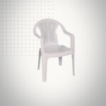 CHAISE PLASTIQUE AVEC ACOUDOIRE OLE BLANC