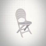 CHAISE PLASTIQUE PLIABLE DESIREE BLANC
