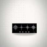 Plaque de Cuisson FOCUS SOFT 104 100 Cm 4 Feux Noir