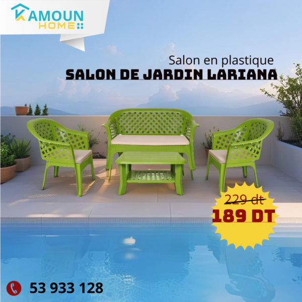 SALON DE JARDIN LARIANA