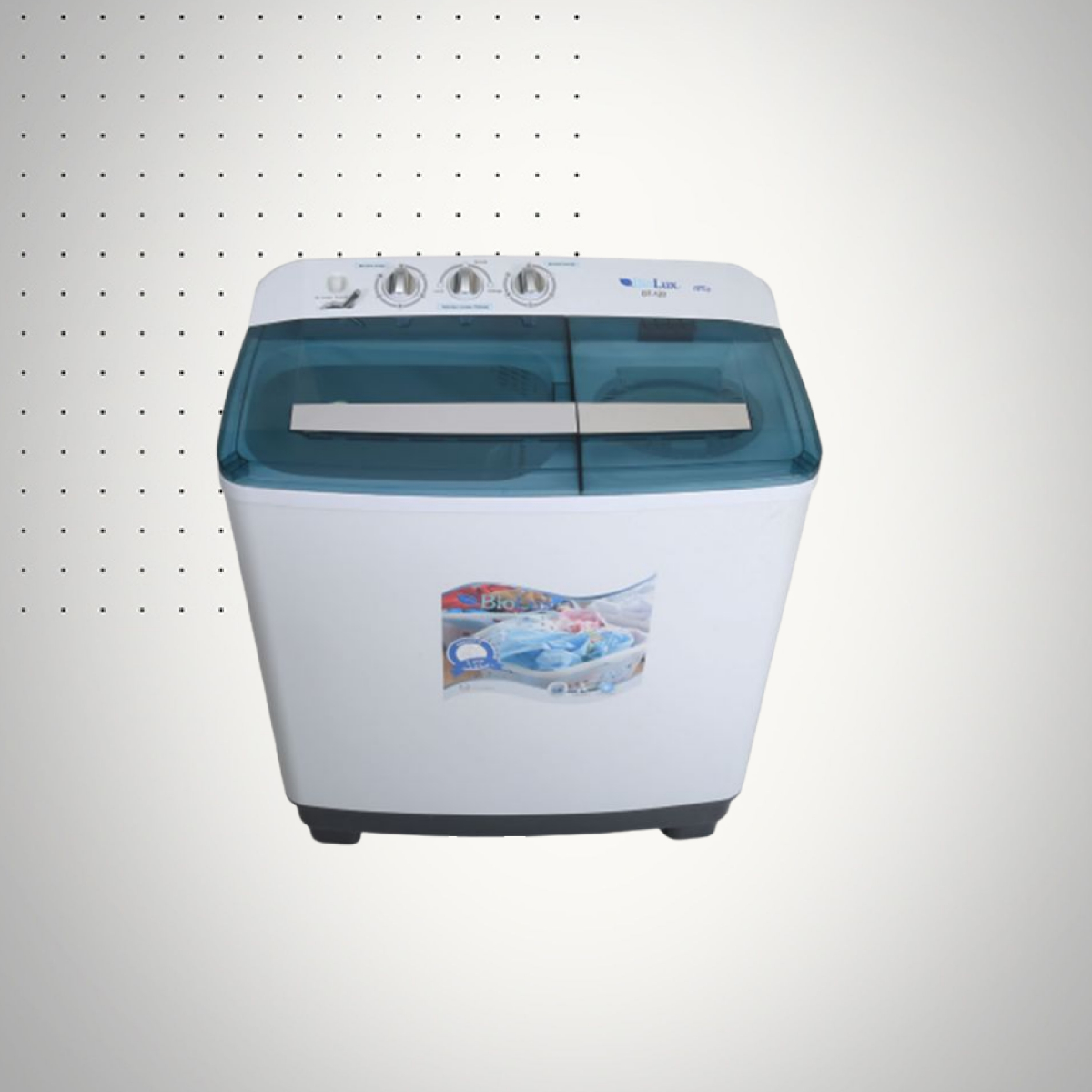 Machine à laver Biolux DT120 (12 kg ) Blanc Semi-automatique - Kamoun home