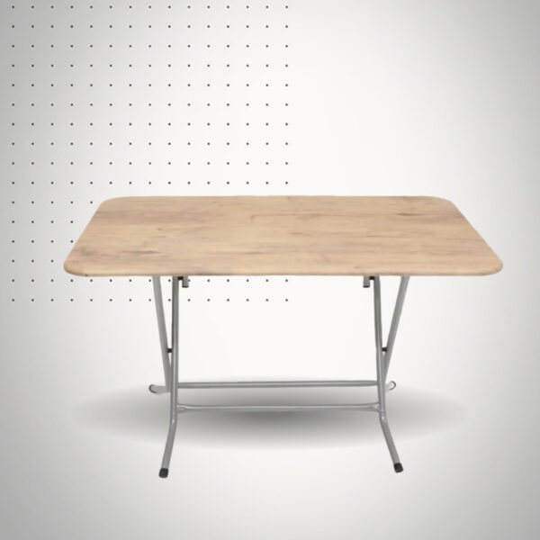 TABLE PLIANTE PVC SOCLE PEINTURE 120*80