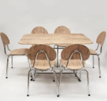 TABLE PLIANTE PVC SOCLE PEINTURE 120*80 – Image 2