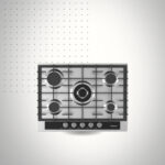 PLAQUE 5 FEUX GAZ 70CM GR FONTE TERMOCOUPLE INOX FOCUS