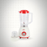 BLENDER FLORENCE 1000W BLANC/ROUGE 2EN1