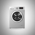 Mal Hisense 8Kg /1400 Trs Inverter Titanium Silver