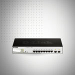 8 GIGA PoE + 2 SFP ports Smart  130W