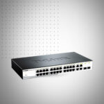 SWITCH D-LINK DGS-1210-28P 24 PORTS POE 10/100/1000 MBPS + 4 PORTS SFP - NOIR(DGS-1210-28P)