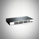 SWITCH D-LINK DGS-1210-28P 24 PORTS POE 10/100/1000 MBPS + 4 PORTS SFP - NOIR(DGS-1210-28P)