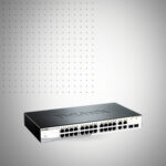 SWITCH D-LINK DGS-1210-28P 24 PORTS POE 10/100/1000 MBPS + 4 PORTS SFP - NOIR(DGS-1210-28P)