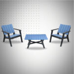 COIN CENTRAL PARK BASIC (BLEU / NOIR)