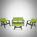 SALON CENTRAL PARK 4 PLACES BASIC BOIS