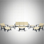 SALON CENTRAL PARK 5PLACES CONFORT BOIS