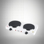 PLAQUE CHAUFFANTE DOUBLE BLANCHE FLORIA