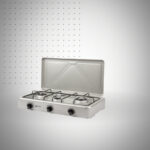 RECHAUD A GAZ STARONE 3 FEUX INOX