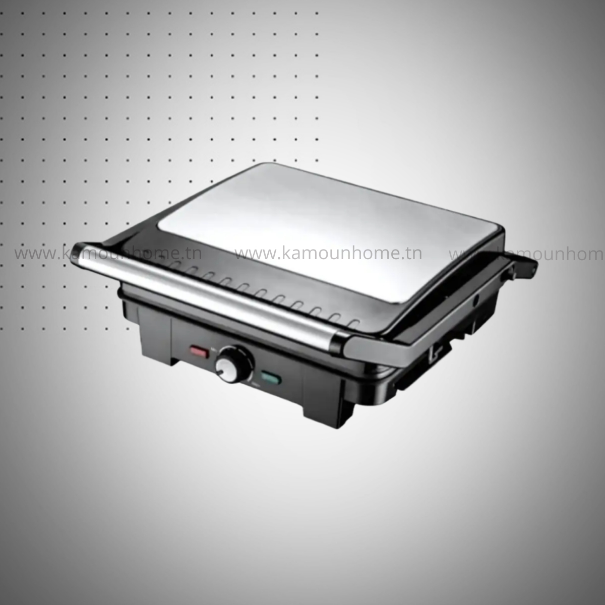 Grill A Viande WKM KG-201-1 2000W – Inox Grill A Viande WKM KG-201-1 2000W - Inox - Image 1