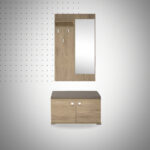 Meuble d'entrée IRIS SOTUFAB - Denver et Moka