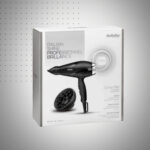 SECHE CHEVEUX BABYLISS 6713DE PRO SILENCE 2200W - NOIR/ARGENT + DIFFUSEUR