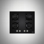 Plaque de cuisson NOIR MAT PREMIUM 4 Feux 60cm