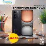 Smartphone REALME C75 | 8Go/256Go – Noir