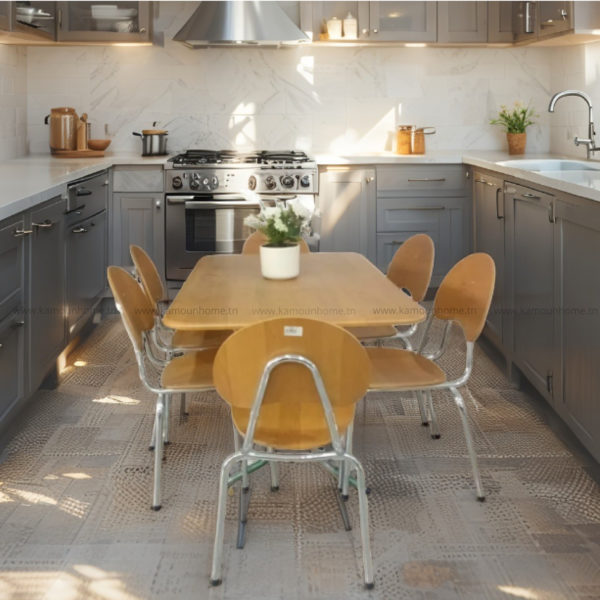 Pack Table pliante + 6 chaises Familia