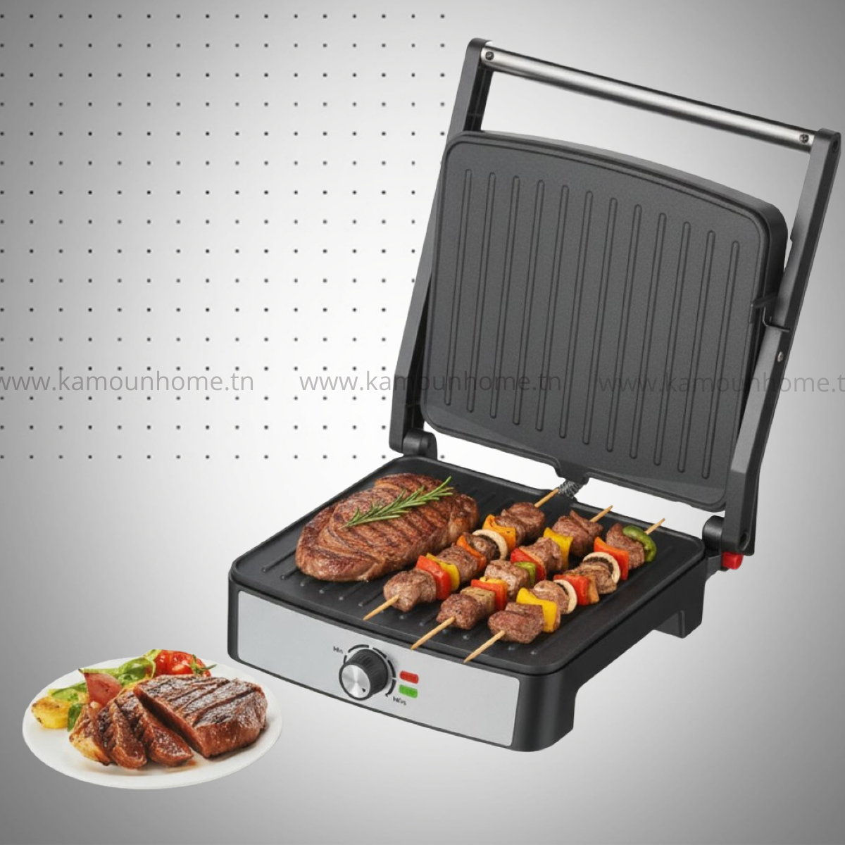 Appareil de Cuisson Panini Florence HK454 Appareil de Cuisson Panini Florence HK454 - Image 1