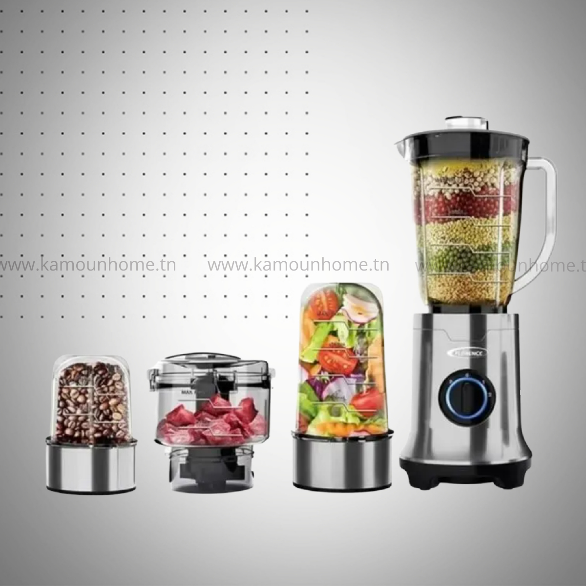 BLENDER FLORENCE 5EN1 HK-380 BLENDER FLORENCE 5EN1 HK-380 - Image 1