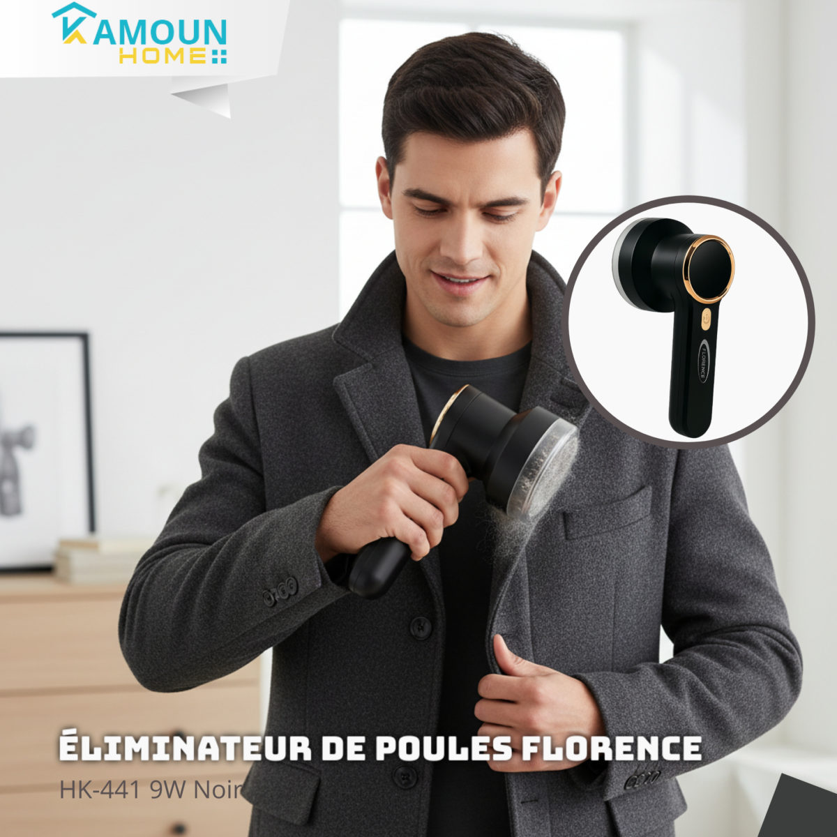 Éliminateur de Poules Florence HK-441 9W Noir - Image 3