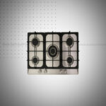 PLAQUE 5 FEUX INOX EMAILLE FLORENCE